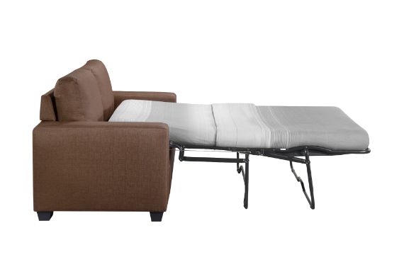 Acme - Zoilos Sofa W/Sleeper 57210 Brown Fabric