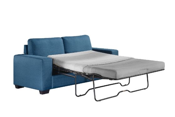 Acme - Zoilos Sofa W/Sleeper 57215 Blue Fabric