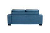 Acme - Zoilos Sofa W/Sleeper 57215 Blue Fabric