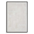 Clean Slate Slate Hand Painted Canvas - Dark Gray by Uttermost - View 1