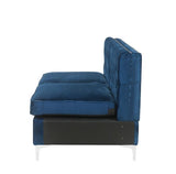 Acme - Jaszira Modular - Armless Sofa 57342 Blue Velvet