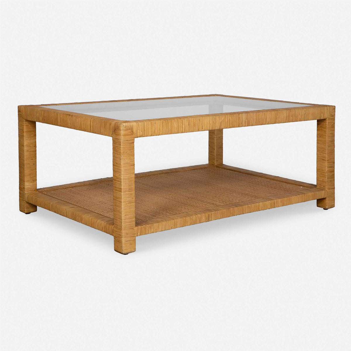 Kensing Coffee Table Natural - Light Brown by Uttermost - View 4