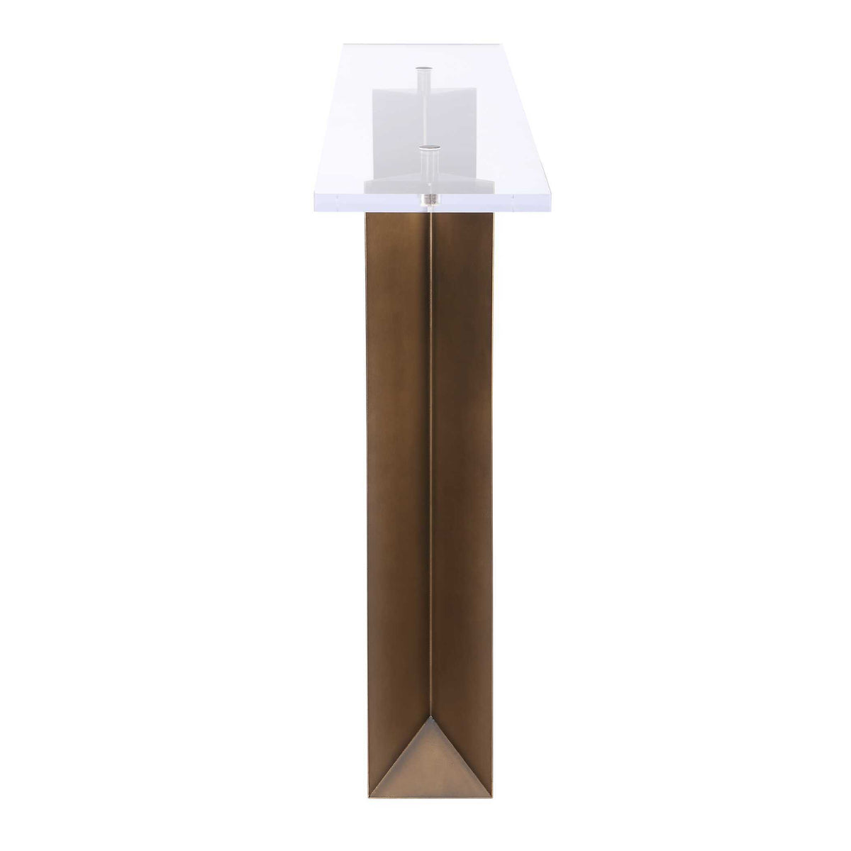 McElroy Modern Console Table - Bronze by Uttermost - View 5