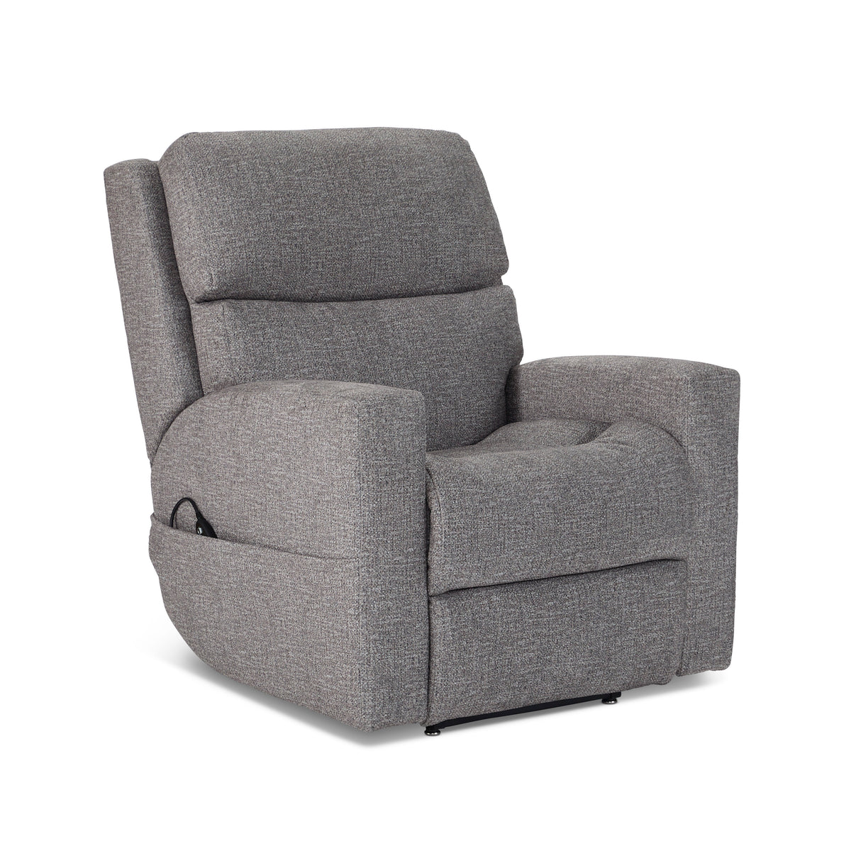 Score Transitional Fabric Power Lift Recliner With Power Headrest & Lumbar | Flexsteel