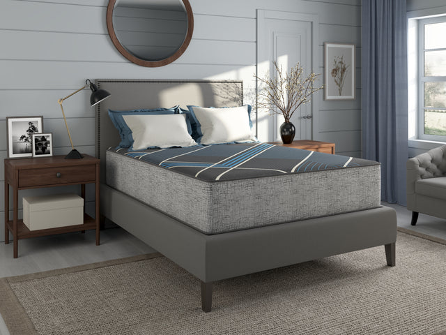TempaGel by Restonic 13' Smooth Top, Plush Mattress, Twin