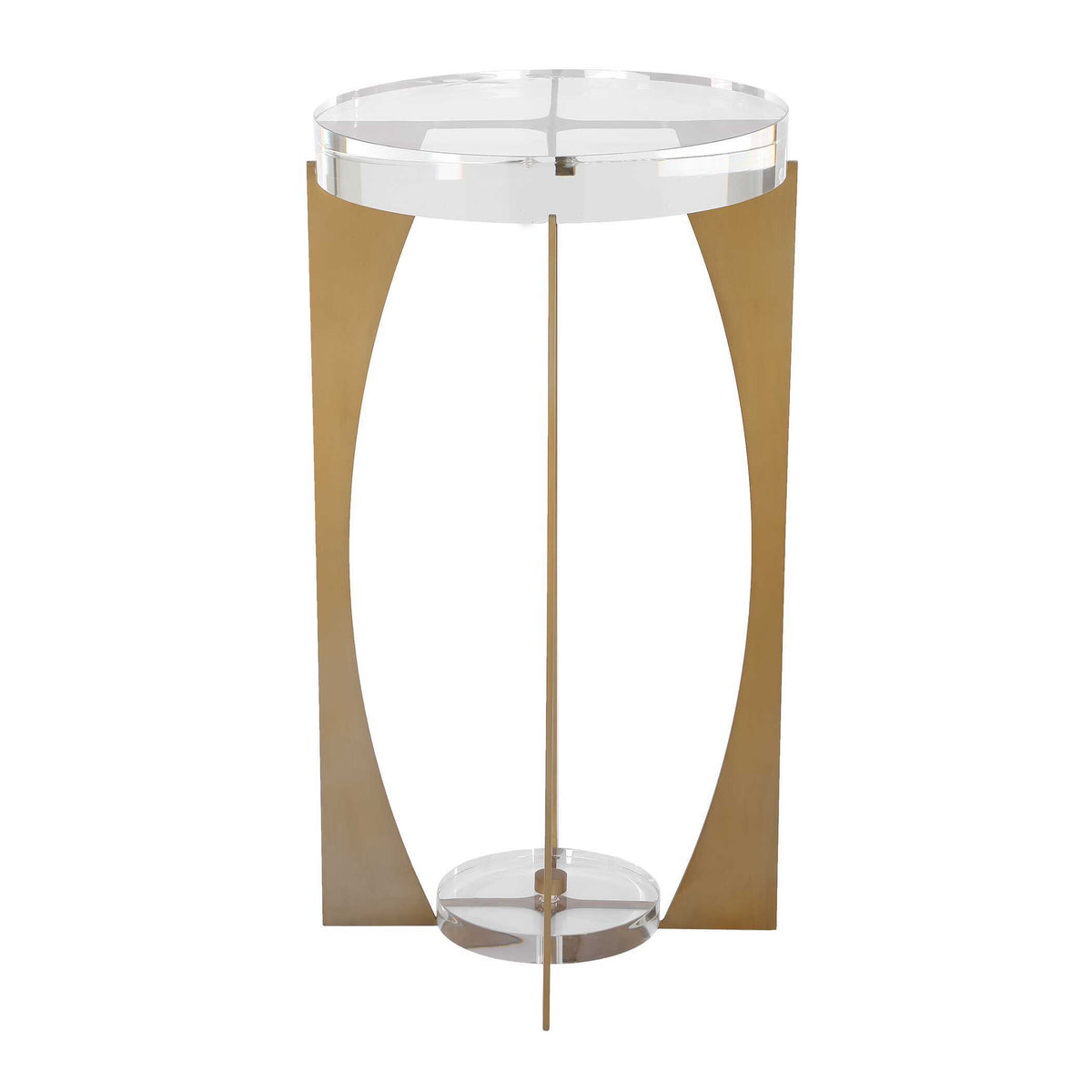 Kolkata Accent Table Brass - Gold by Uttermost - View 5