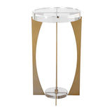 Kolkata Accent Table Brass - Gold by Uttermost - View 5