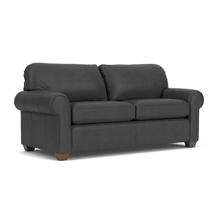 Thornton Leather Stationary Full Sleeper | Flexsteel