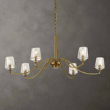 Barcelona 6 Light Brass Chandelier - Gold by Uttermost - View 2