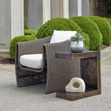 Obra Outdoor Side Table - Bronze by Uttermost - View 2