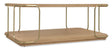 Banyon Bay Rectangle Coffee Table Desert Oak / Gold - Light Brown / Gold by Hooker Furniture - View 1