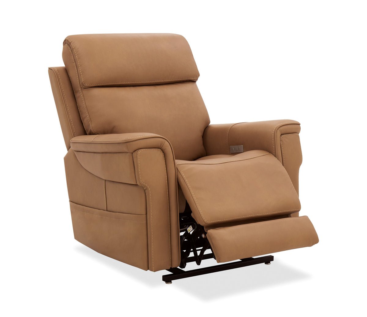 Lyra Lift Chair With Power Recline, Headrest And Lumbar - Light Brown by Hooker Furniture - View 9