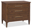 Cashiers Nightstand Chestnut - Dark Brown by Hooker Furniture - View 1