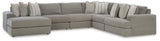 Ashley Ash Avaliyah 58103S13 6 - Piece Sectional - Chenille - 58103S13 - Home Elegance USA - 1