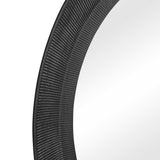 Montgomery Round Mirror - Black by Uttermost - View 4