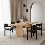 Prado - Modern White Oak Dining Table - View Image 1