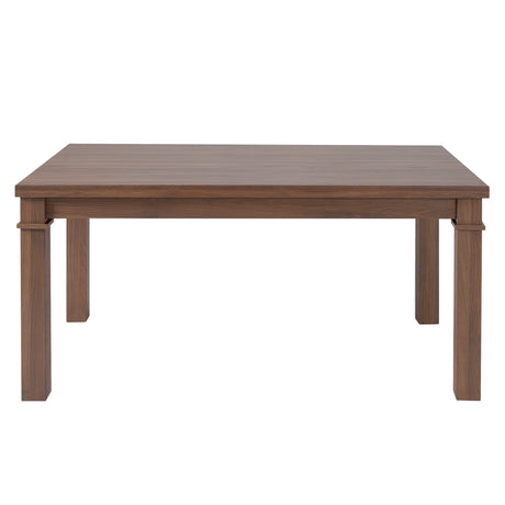 6-Piece Modern Dining Set, Rectangle Kitchen Table with 4 Upholstered Chairs & Bench, Ideal for Dining Room and Living Room, (Easy Assembly, Space Saving) - sold by Home Elegance USA