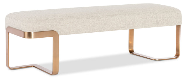 Eleana Bed Bench - Beige by Hooker Furniture - View 1