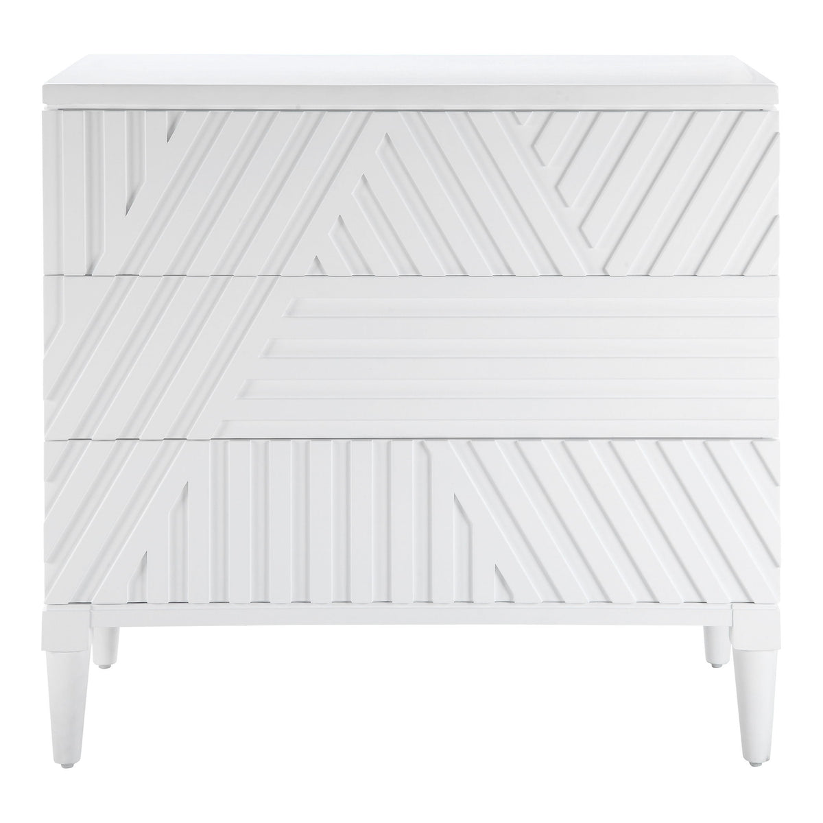 Colby Drawer Chest - White by Uttermost - View 1