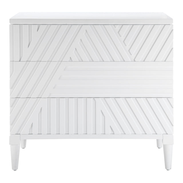Colby Drawer Chest - White by Uttermost - View 1