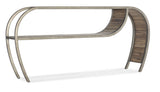 Commerce And Market Open Ended Console Table - Dark Brown / Gray by Hooker Furniture - View 1