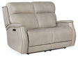 Rhea Zero Gravity Power Recline Loveseat With Power Headrest - Light Gray by Hooker Furniture - View 1