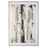Placidity Hand Painted Abstract Art - Beige by Uttermost - View 1