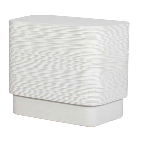 Saltwater Concrete Side Table - White by Uttermost - View 5