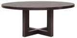 Driftwood 72" Round Dining Table Burnt Timber - Dark Brown by Hooker Furniture - View 3
