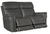 Lyra Zero Gravity Power Loveseat - Dark Gray by Hooker Furniture - View 6