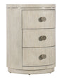 Modern Mood Round Nightstand - Beige by Hooker Furniture - View 1