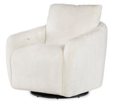 Bonnie Swivel Chair With Power Footrest - White by Hooker Furniture - View 4