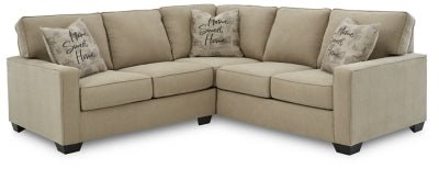 Ashley Quartz Lucina 59006S1 2 - Piece Sectional - Microfiber - 59006S1 - Home Elegance USA - 1