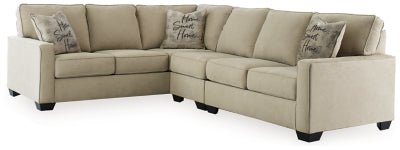 Ashley Quartz Lucina 59006S3 3 - Piece Sectional - Microfiber - 59006S3 - Home Elegance USA - 1