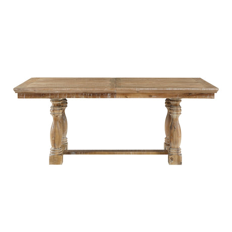 Homelegance Weatherford Dining Set in Wheat Finish – Available in 7-Piece or 9-Piece with Optional Curio - sold by Home Elegance USA