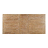 Wooden panel with a natural finish on a white background