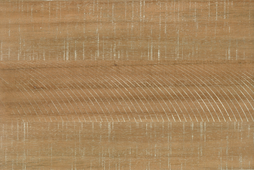 Close-up of a textured brown surface with horizontal lines