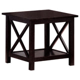 3 Pc Coffee Table Set - Rachelle 3 - piece Occasional Table Set Deep Merlot | Coaster | Home Elegance USA