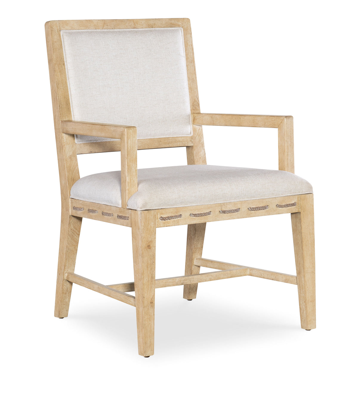 Retreat Cane Back Arm Chair (Set of 2) - Beige by Hooker Furniture - View 1