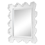 Sea Coral Coastal Mirror - Silver / White by Uttermost - View 4