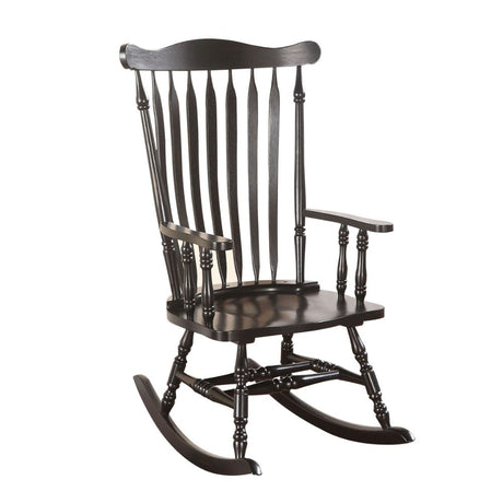 Acme - Kloris Rocking Chair 59211 Distressed Black Finish