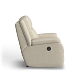 Magnus Transitional Fabric Power Rocking Recliner | Flexsteel