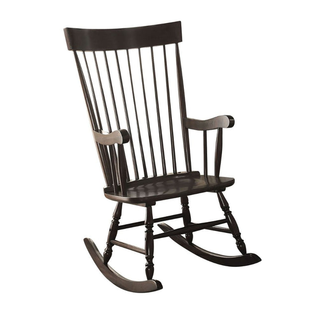 Arlo Rocking Chair 59297 Black Finish | Acme - 59297 - Home Elegance USA - 1