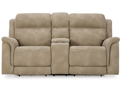 Ashley Sand Next - Gen DuraPella PWR REC Loveseat/CON/ADJ HDRST - Microfiber - 5930218 - Home Elegance USA - 1