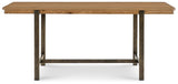 Cashiers Gathering Table Almond - Light Brown by Hooker Furniture - View 2