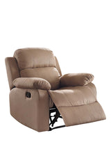 Acme - Parklon Motion Recliner 59468 Brown Microfiber