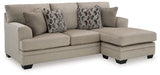 Ashley Taupe Stonemeade Sofa Chaise - Chenille | Home Elegance USA