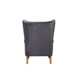 Adonis Accent Chair 59517 Gray Velvet | Acme - 59517 - Home Elegance USA - 3