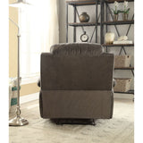 Acme - Bina Motion Recliner 59525 Charcoal Polished Microfiber