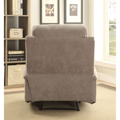 Acme - Rosia Motion Recliner 59549 Gray Linen